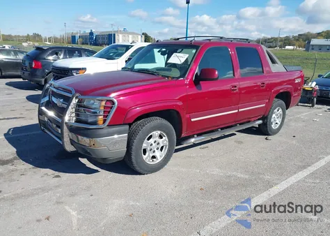2005 Chevrolet Avalanche 1500 Z71 из США, поврежденный, VIN 3GNEK12Z15G134494